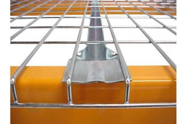 Powder Coated Pallet Rack Wire Decking Rust Resistant Long Life Span