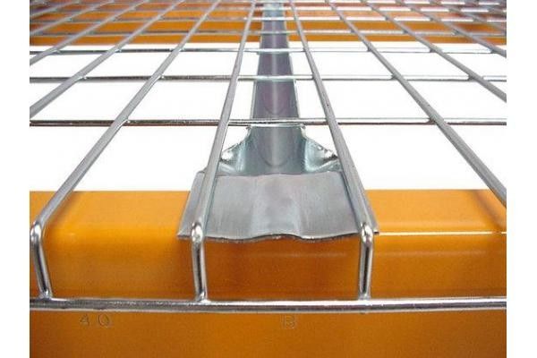 Powder Coated Pallet Rack Wire Decking Rust Resistant Long Life Span
